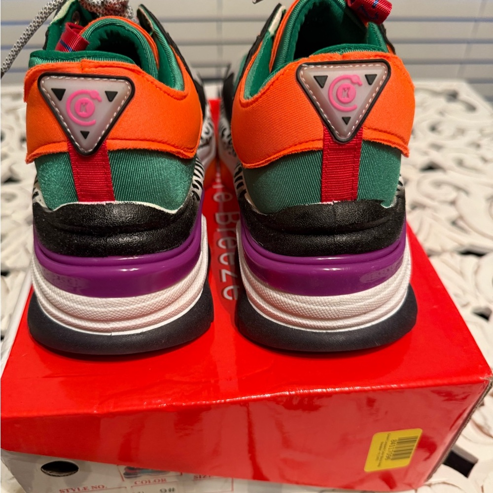 Nature Breeze Multicolor Dad Sneakers. Size 9 NIB - Picture 6 of 10
